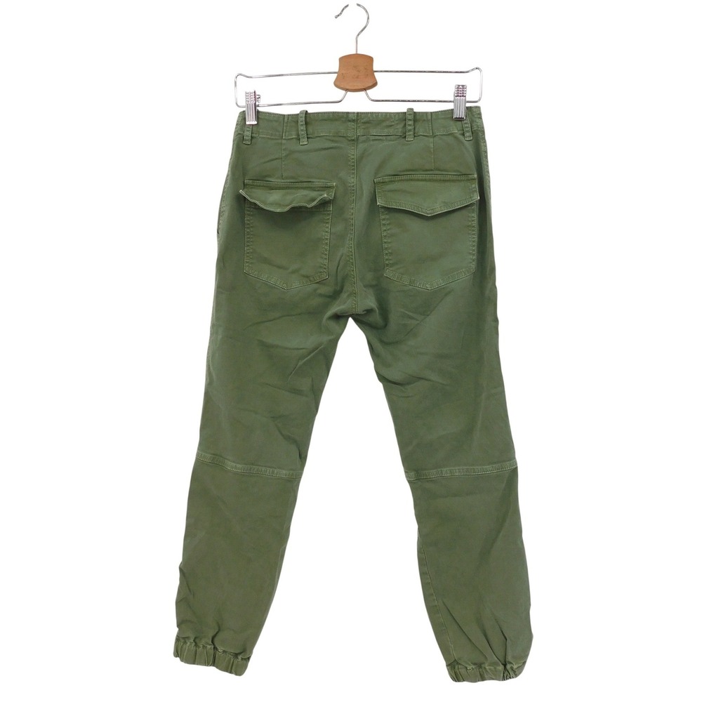 Nili Lotan Cropped Military Pant Olive Green Utility Cargo Trousers Size 4 USA - Picture 3 of 6